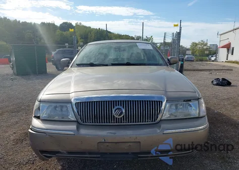 2004 Mercury Grand Marquis Ls из США, поврежденный, VIN 2MEFM75W64X645696